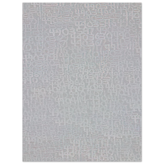 Roman Opalka - 19651 - âˆž, Detail 4894231 - 4914799 - Conceptual Art  75x100 cm / 30x40inches Fine Art Poster