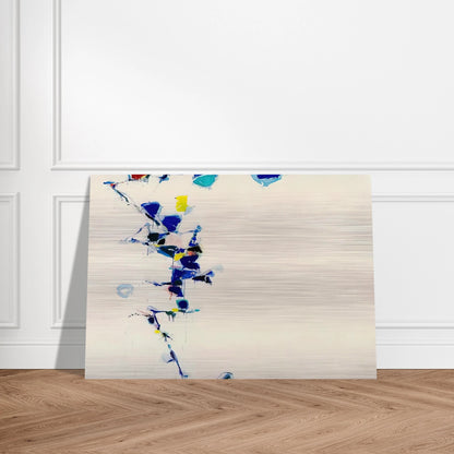 Toward Disappearance III - Sam Francis Brushed Aluminum Print - 70x100 cm / 28x40 inches | Sam Francis Aluminum Print | Sam Francis Prints