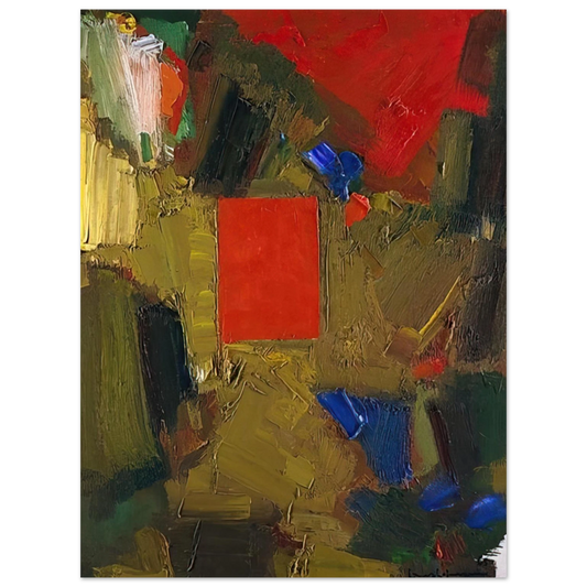 Hans Hofmann - Profound Longing  75x100 cm / 30x40inches Fine Art Poster