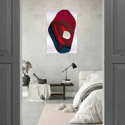 Enak s Tears. Terrestrial Forms - Jean Arp Brushed Aluminum Print - 70x100 cm / 28x40 inches | Jean Arp Aluminum Print | Jean Arp Prints