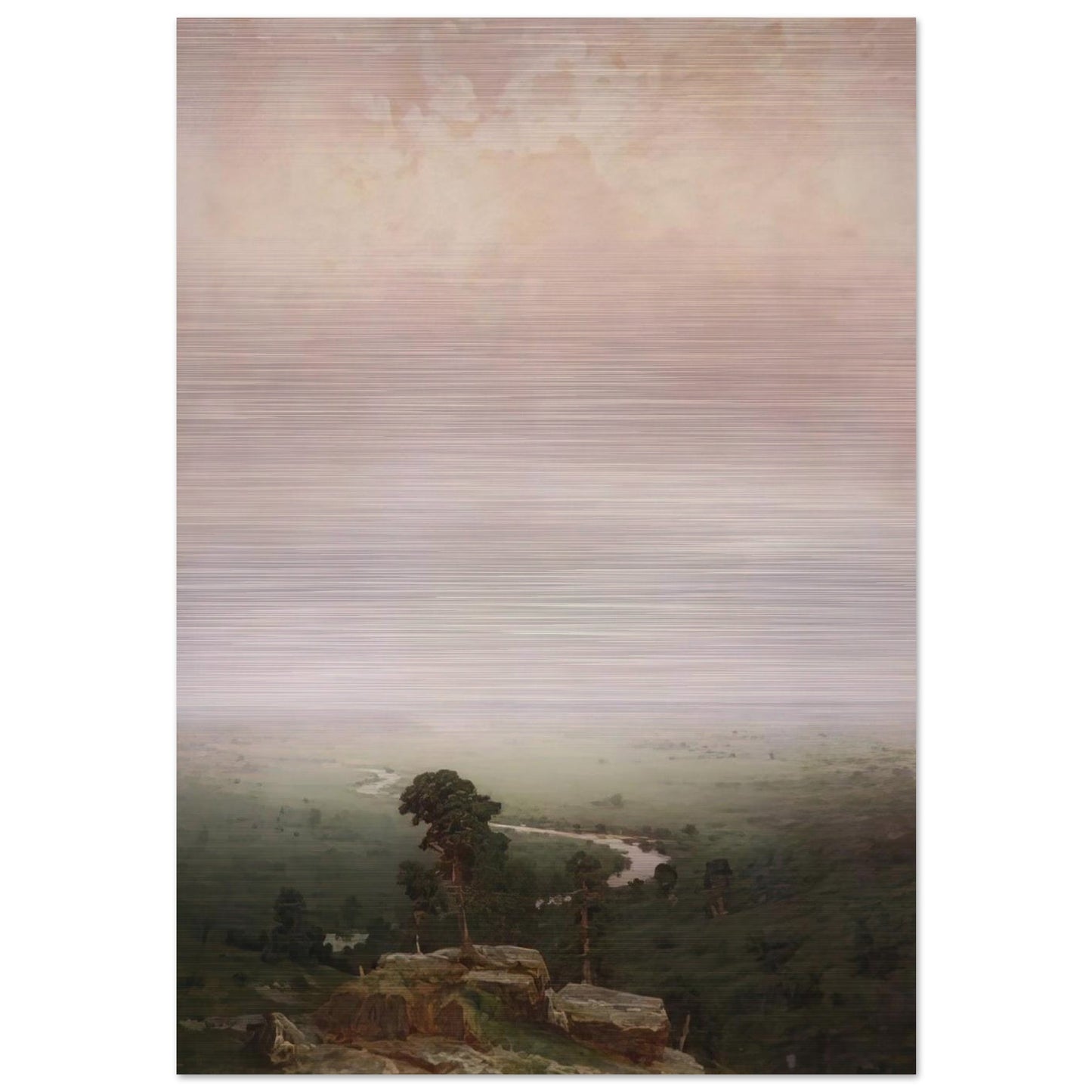 The North - Arkhyp Kuindzhi Brushed Aluminum Print - 70x100 cm / 28x40 inches | Arkhyp Kuindzhi Aluminum Print | Arkhyp Kuindzhi Prints