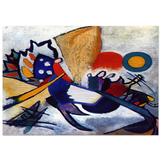 IMPROVISATION 209 1917 - Wassily Kandinsky Brushed Aluminum Print - 70x100 cm / 28x40 inches | Wassily Kandinsky Aluminum Print | Wassily Kandinsky Prints