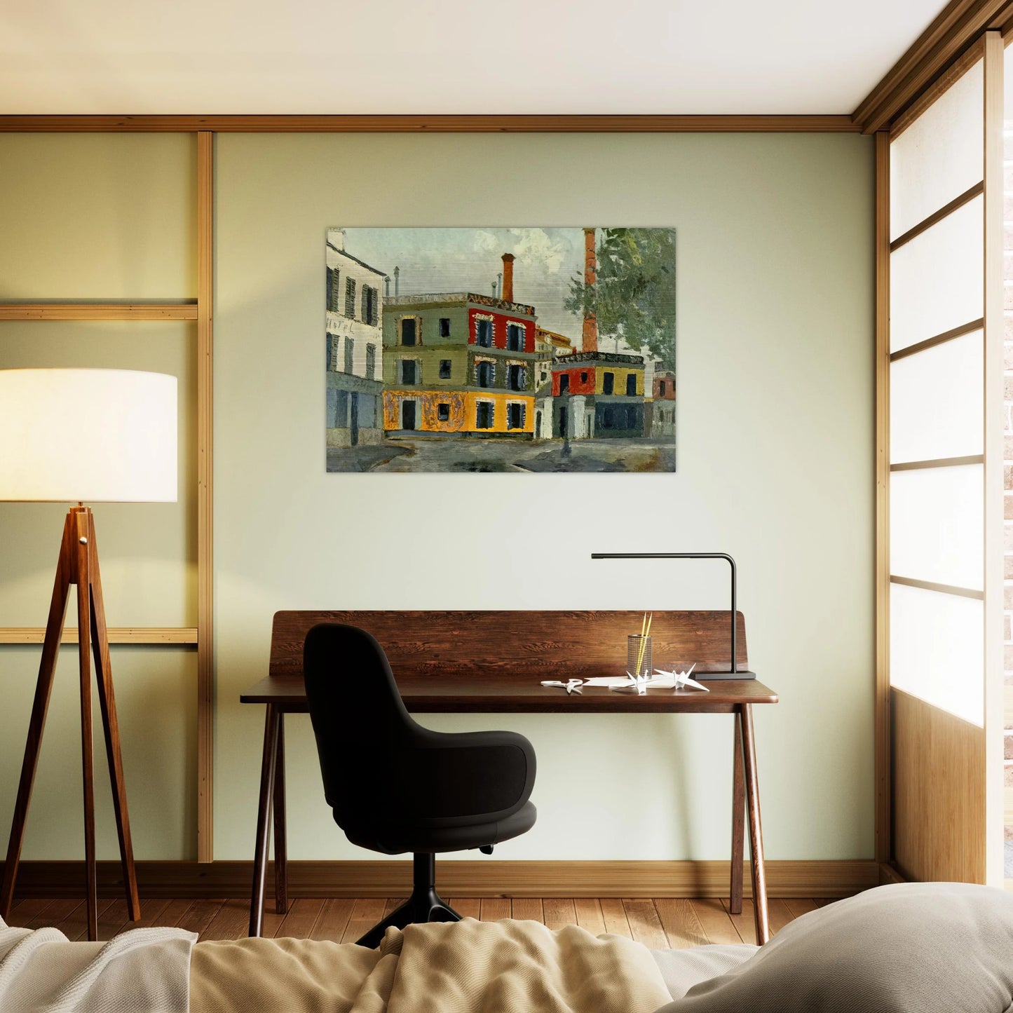FACTORY - Maurice Utrillo Brushed Aluminum Print - 70x100 cm / 28x40 inches | Maurice Utrillo Aluminum Print | Maurice Utrillo Prints