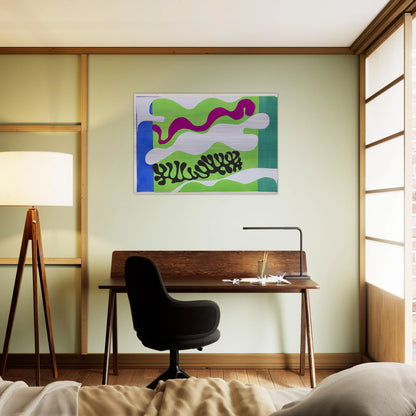 THE LAGOON 1947 - Henri Matisse Brushed Aluminum Print - 70x100 cm / 28x40 inches | Henri Matisse Aluminum Print | Henri Matisse Prints