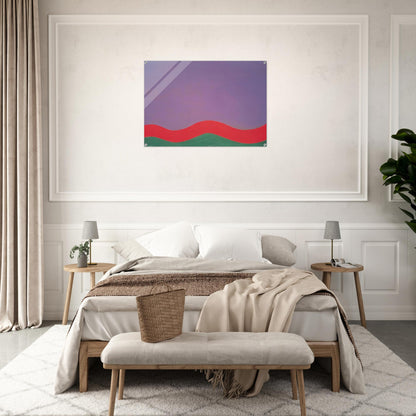 Out - Al Held Acrylic Print - 70x100 cm / 28x40″ inches