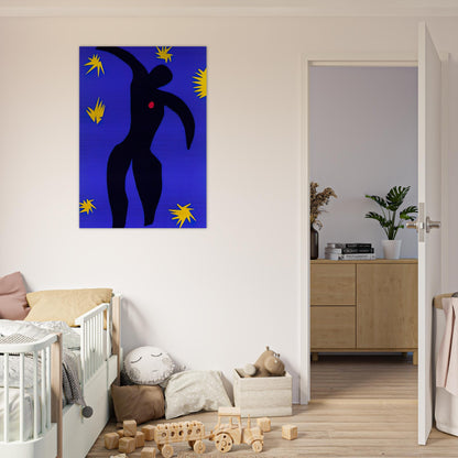 ICARUS 1944 - Henri Matisse Brushed Aluminum Print - 70x100 cm / 28x40 inches | Henri Matisse Aluminum Print | Henri Matisse Prints