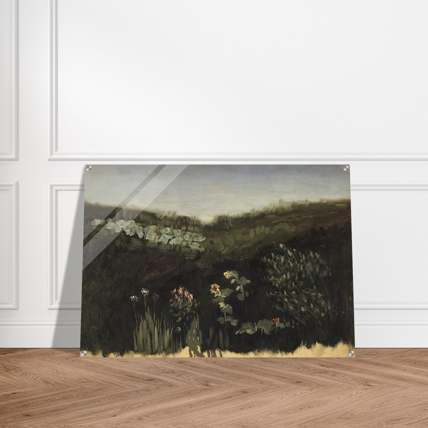 Sunflowers. Crimea - Arkhyp Kuindzhi Acrylic Print - 70x100 cm / 28x40″ inches