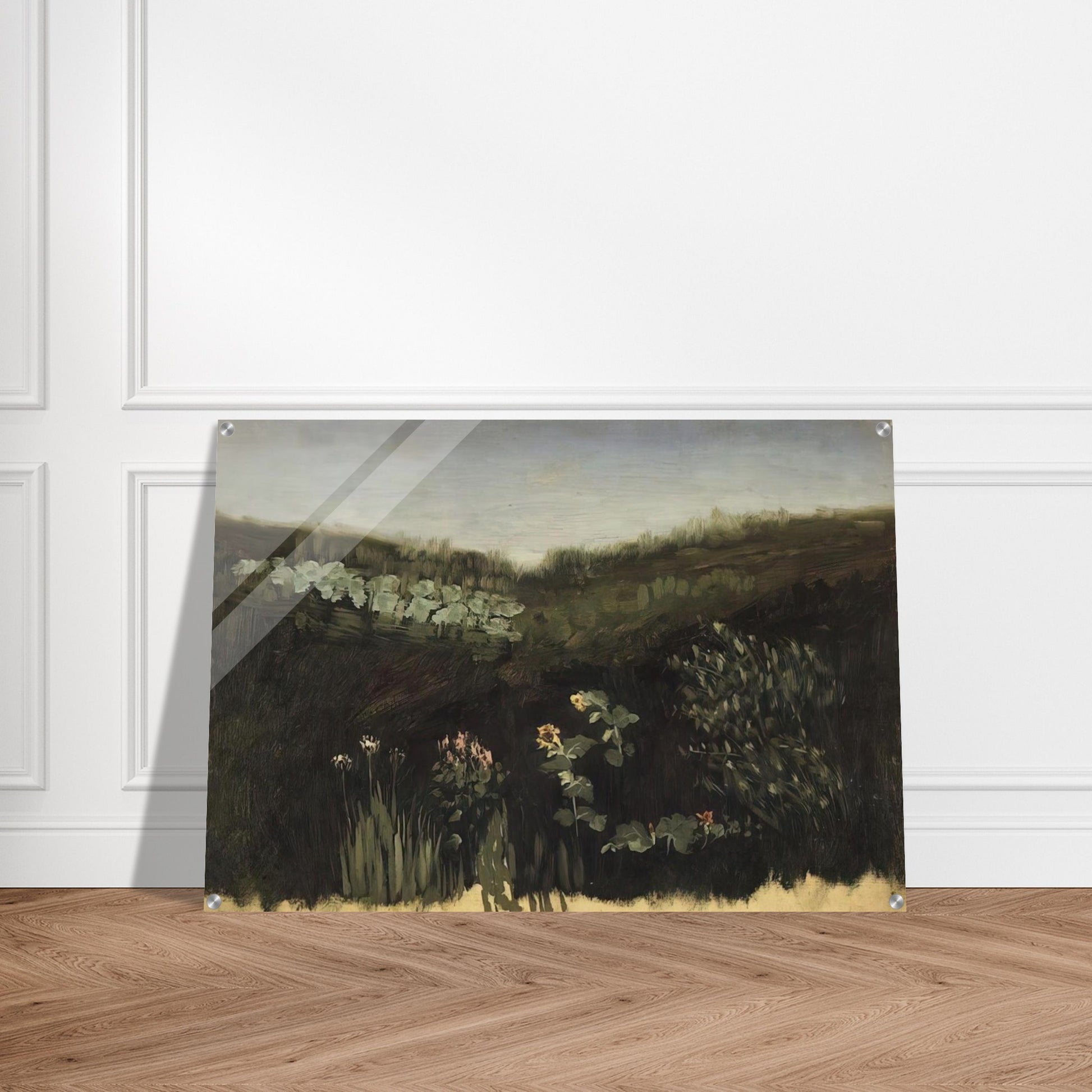 Sunflowers. Crimea - Arkhyp Kuindzhi Acrylic Print - 70x100 cm / 28x40″ inches
