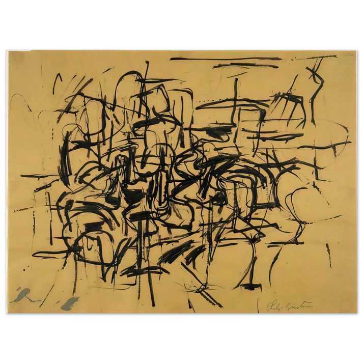 Philip Guston - UNTITLED 3  75x100 cm / 30x40inches Fine Art Poster