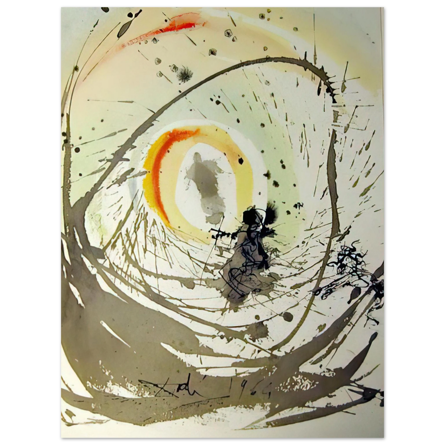 Salvador Dali - MULIER AMICTA SOLE 1967  75x100 cm / 30x40inches Fine Art Poster