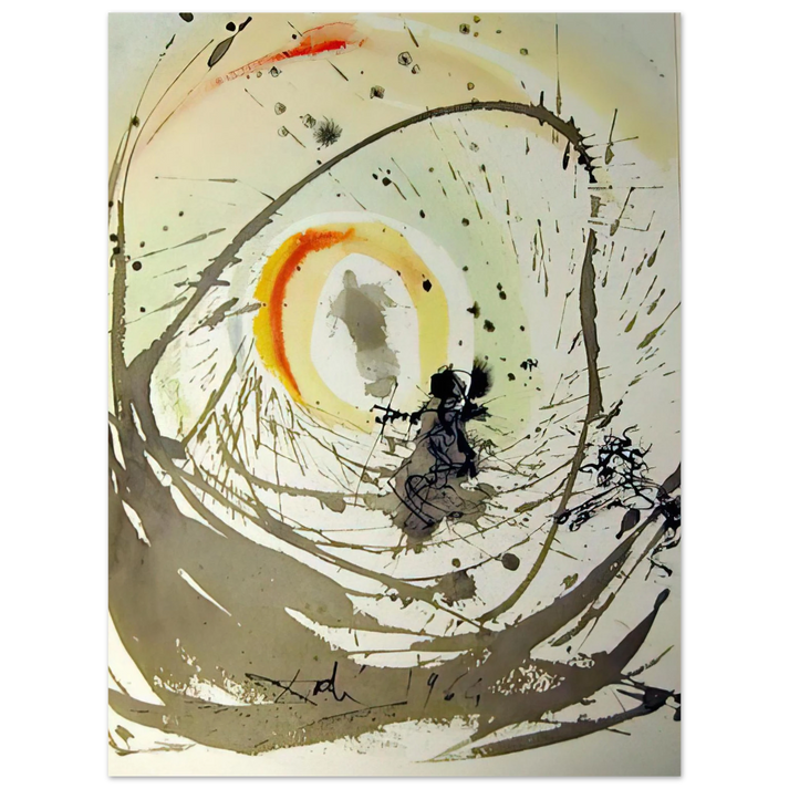 Salvador Dali - MULIER AMICTA SOLE 1967  75x100 cm / 30x40inches Fine Art Poster