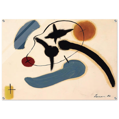 Untitled - 1932 - John Ferren Acrylic Print - 70x100 cm / 28x40″ inches