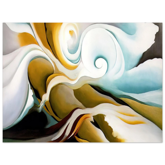 Georgia O'Keeffe - Nature Forms Gasp Fine Art Poster
