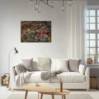4531 728230 - Ivan Albright Brushed Aluminum Print - 70x100 cm / 28x40 inches | Ivan Albright Aluminum Print | Ivan Albright Prints