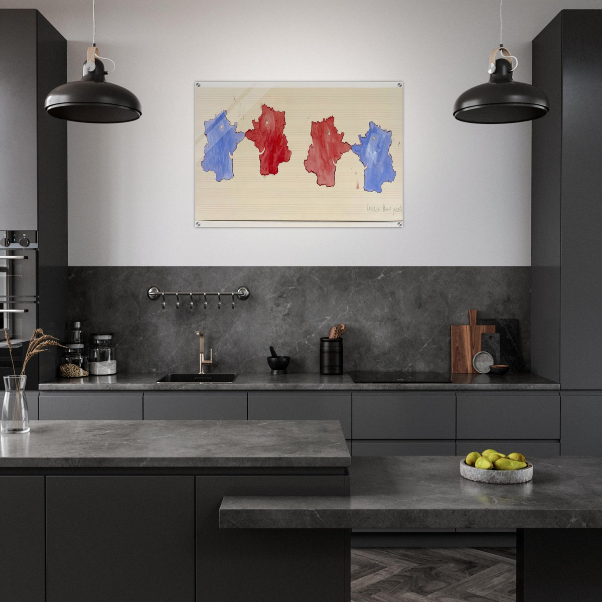 ON THE OCCASION OF SERPENTINE GALLERY MAP MARATHON - Louise Bourgeois Acrylic Print - 70x100 cm / 28x40″ inches | Louise Bourgeois Wall Art | Louise Bourgeois Prints