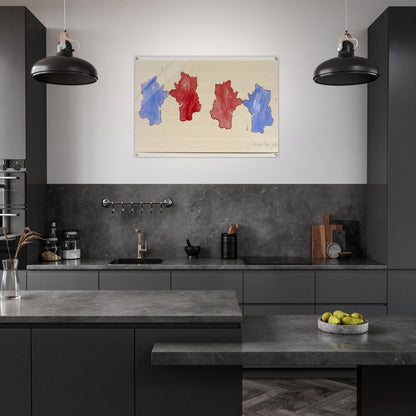 ON THE OCCASION OF SERPENTINE GALLERY MAP MARATHON - Louise Bourgeois Acrylic Print - 70x100 cm / 28x40″ inches | Louise Bourgeois Wall Art | Louise Bourgeois Prints