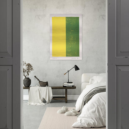 Canto XII - Barnett Newman Brushed Aluminum Print - 70x100 cm / 28x40 inches | Barnett Newman Aluminum Print | Barnett Newman Prints