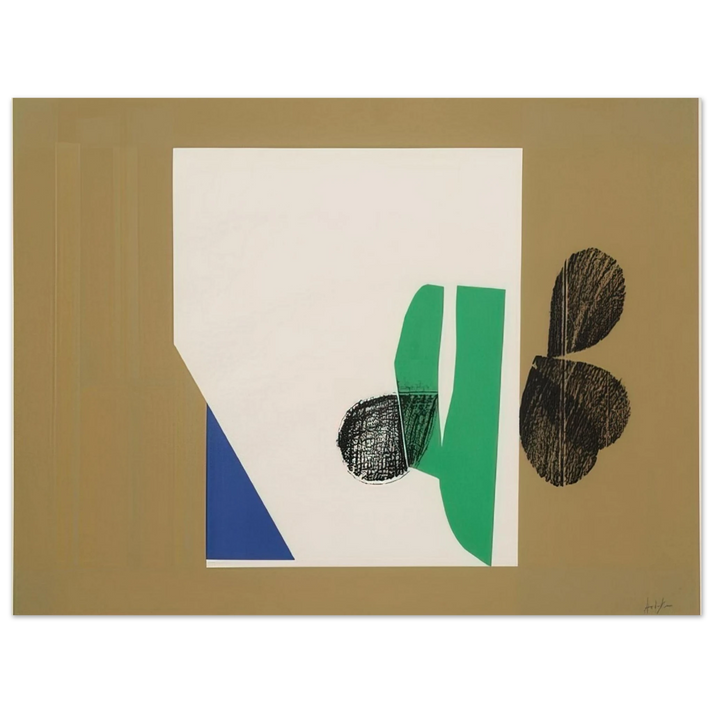 Howard Hodgkin - Enter Laughing - 1964  75x100 cm / 30x40inches Fine Art Poster