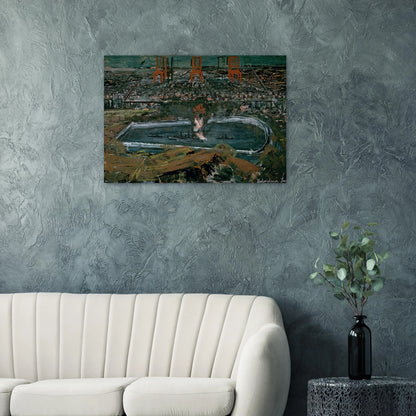 OPERATION SEA LION 1975 - Anselm Kiefer Brushed Aluminum Print - 70x100 cm / 28x40 inches | Anselm Kiefer Aluminum Print | Anselm Kiefer Prints