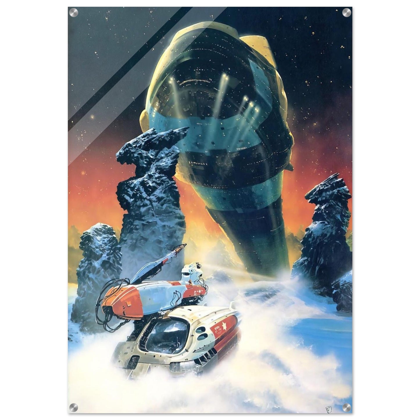 Chris Foss - Chris Foss Acrylic Print - 70x100 cm / 28x40″ inches | Chris Foss Wall Art | Chris Foss Prints