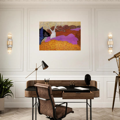 Autumn - 1944 - Milton Avery Brushed Aluminum Print - 70x100 cm / 28x40 inches | Milton Avery Aluminum Print | Milton Avery Prints