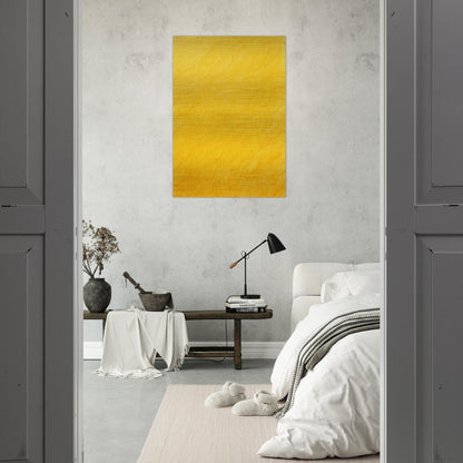 Indian Yellow - Marcia Hafif Brushed Aluminum Print - 70x100 cm / 28x40 inches | Marcia Hafif Aluminum Print | Marcia Hafif Prints