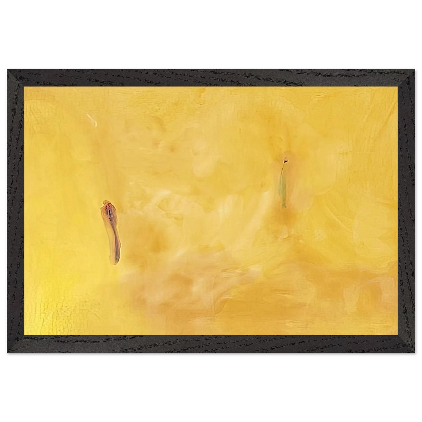 Helen Frankenthaler - Earliness - 1975 Wall art - 50x70 cm / 20x28 inches - Premium Wooden Framed Poster With Fine Art Paper-canvas - Wood frame