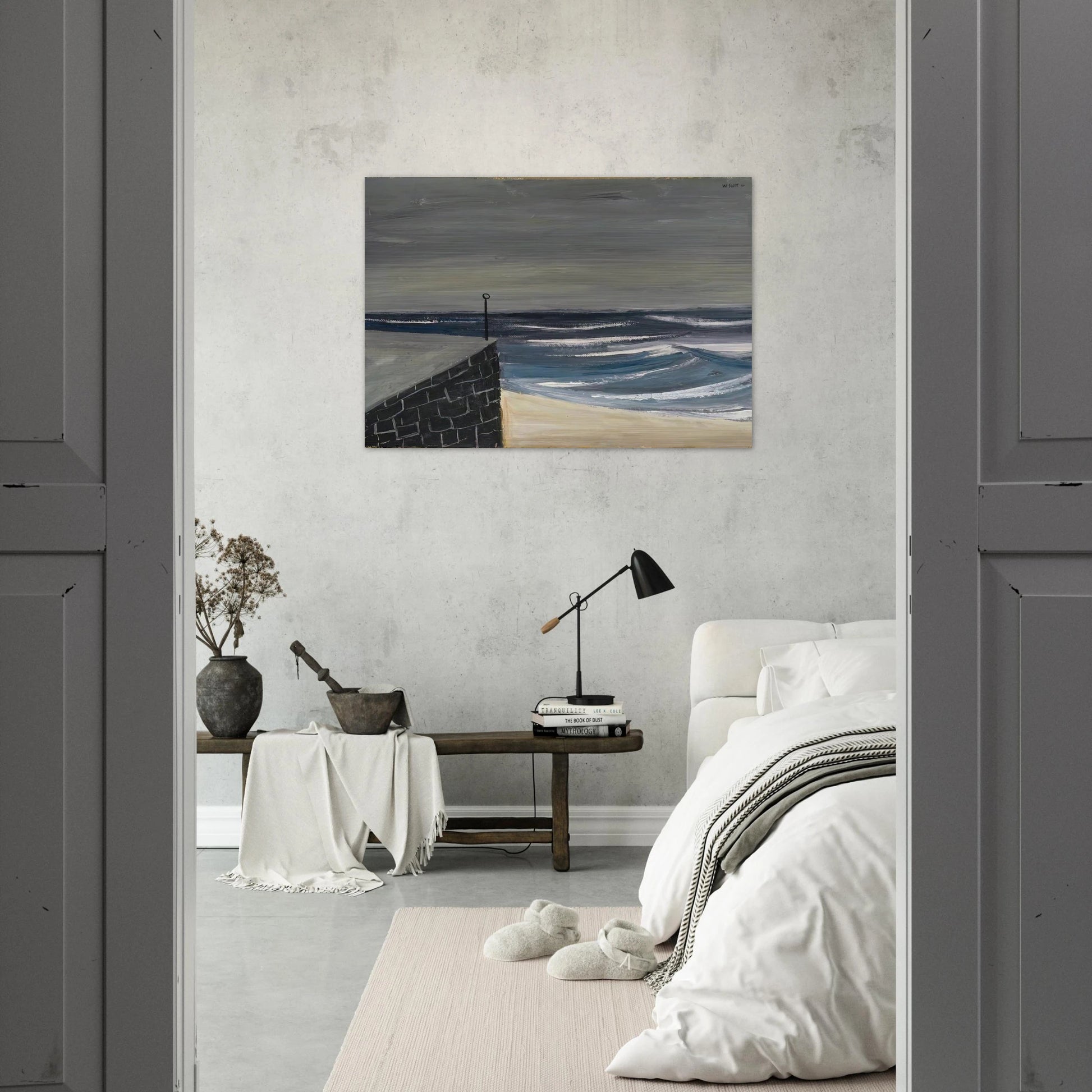Sennen - 1950 - William Scott Brushed Aluminum Print - 70x100 cm / 28x40 inches | William Scott Aluminum Print | William Scott Prints