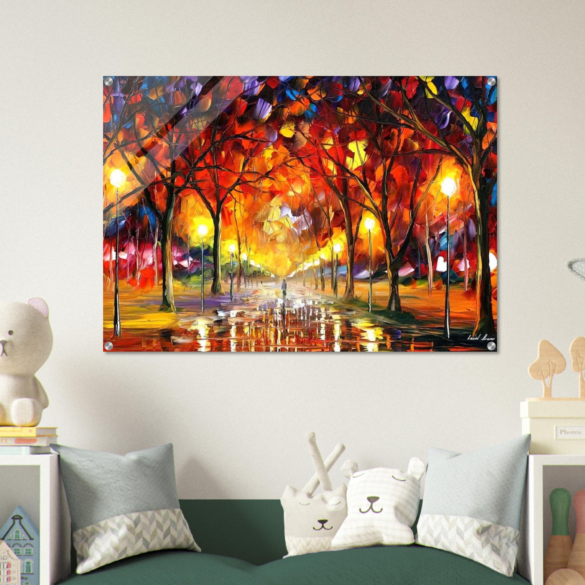 Leonid Afremov - Leonid Afremov Acrylic Print - 70x100 cm / 28x40″ inches