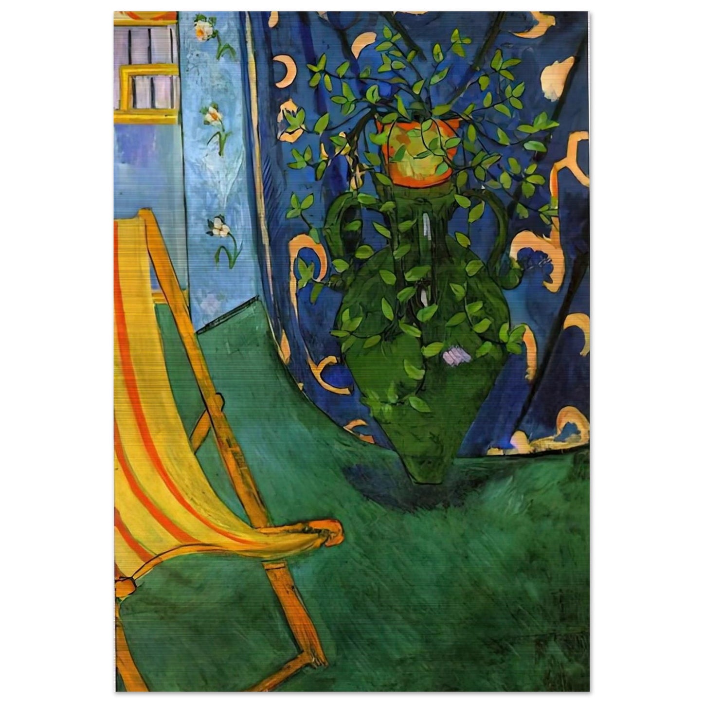 CORNER OF THE ARTIST S STUDIO 1912 - Henri Matisse Brushed Aluminum Print - 70x100 cm / 28x40 inches | Henri Matisse Aluminum Print | Henri Matisse Prints