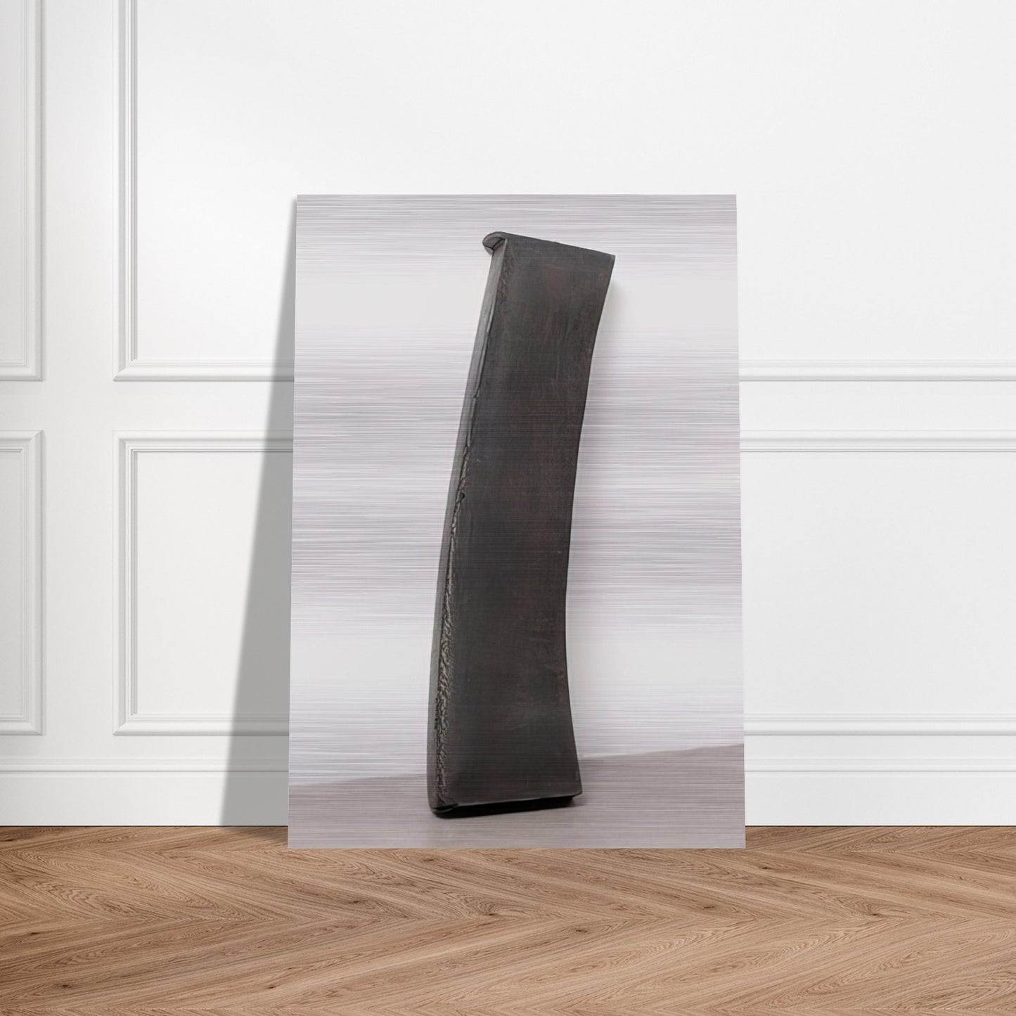 CHUNK 1967 - Richard Serra Brushed Aluminum Print - 70x100 cm / 28x40 inches | Richard Serra Aluminum Print | Richard Serra Prints