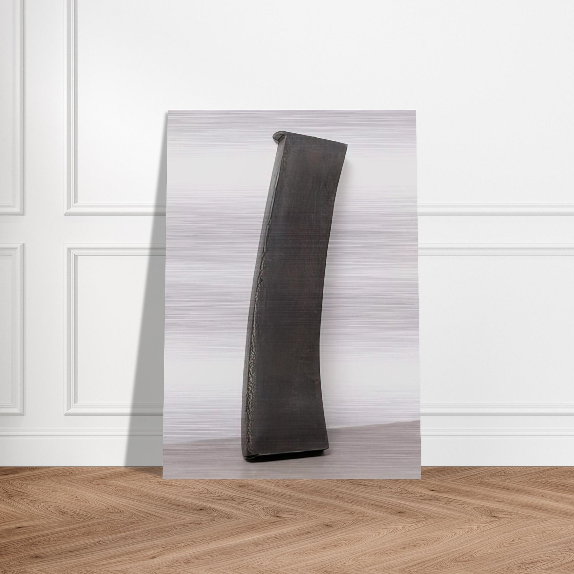 CHUNK 1967 - Richard Serra Brushed Aluminum Print - 70x100 cm / 28x40 inches | Richard Serra Aluminum Print | Richard Serra Prints