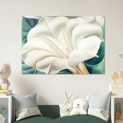 Jimson Weed 2 - Georgia O'Keeffe Acrylic Print - 70x100 cm / 28x40″ inches