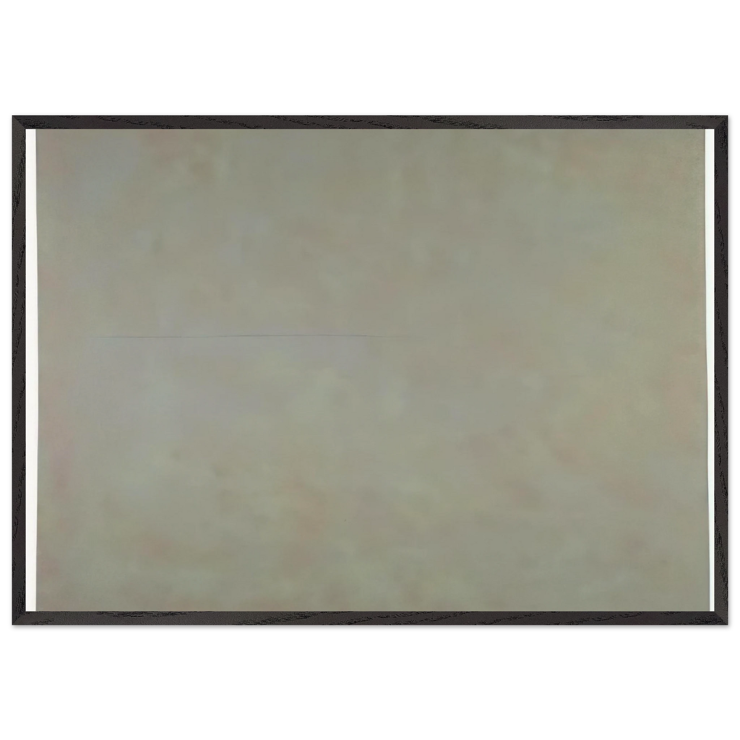 Infinity Field Olympia II - 1969 - Theodoros Stamos 70x100 cm / 28x40 inches Framed Art Print – Black Wooden Frame