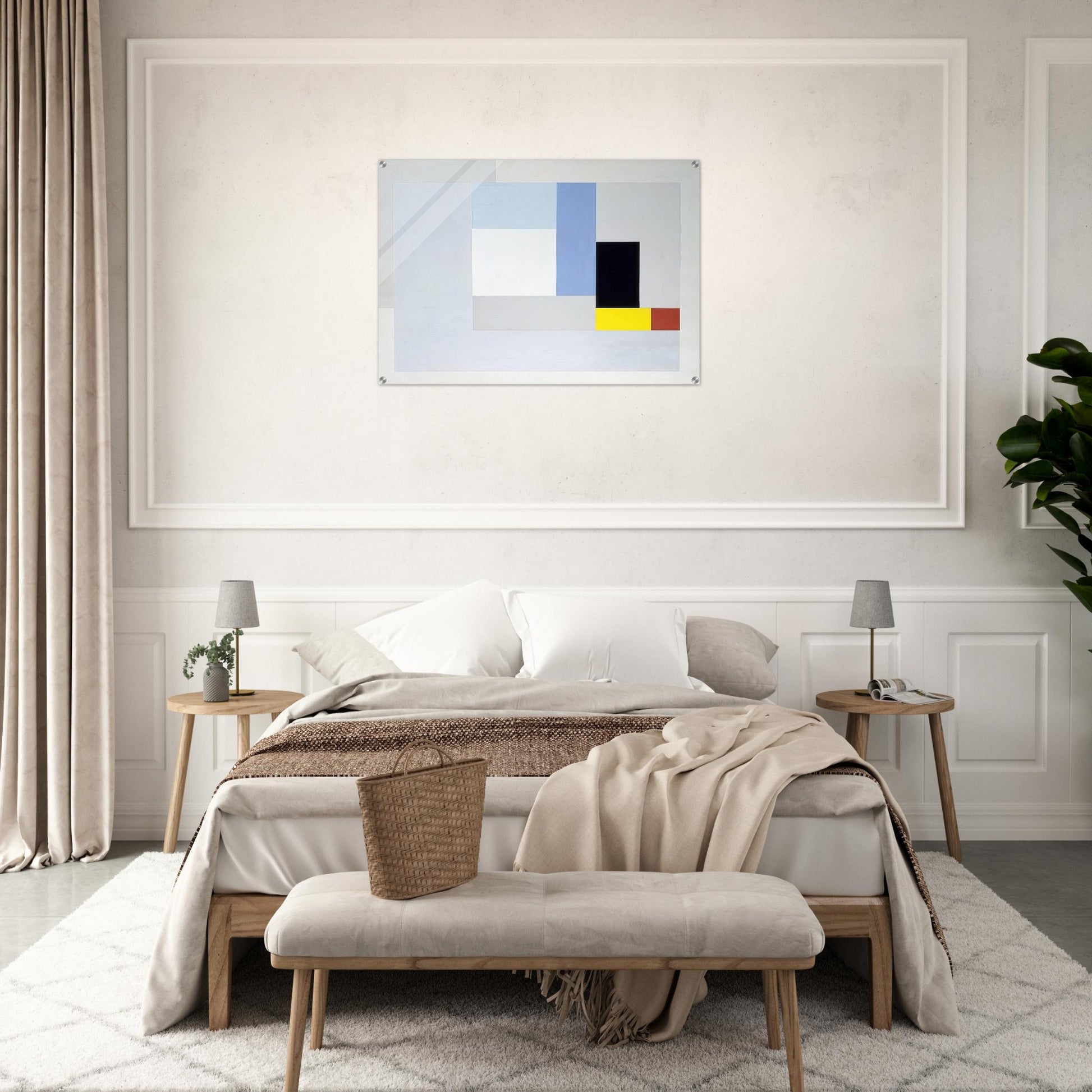 June 1937 painting - 1937 - Ben Nicholson Acrylic Print - 70x100 cm / 28x40″ inches