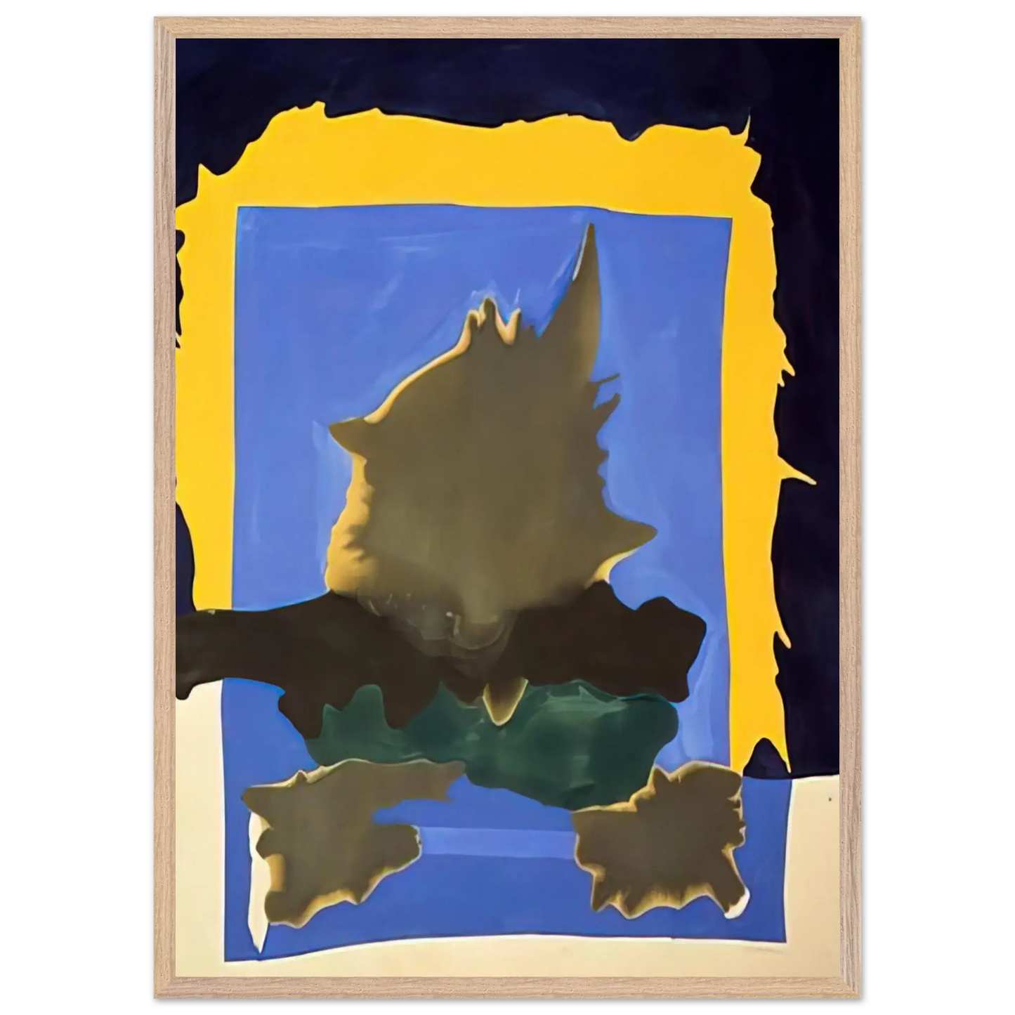 Helen Frankenthaler - Interior Landscape - 1964 Wall art - A1 (59.4 x 84.1  cm) - Fine Art Poster - -