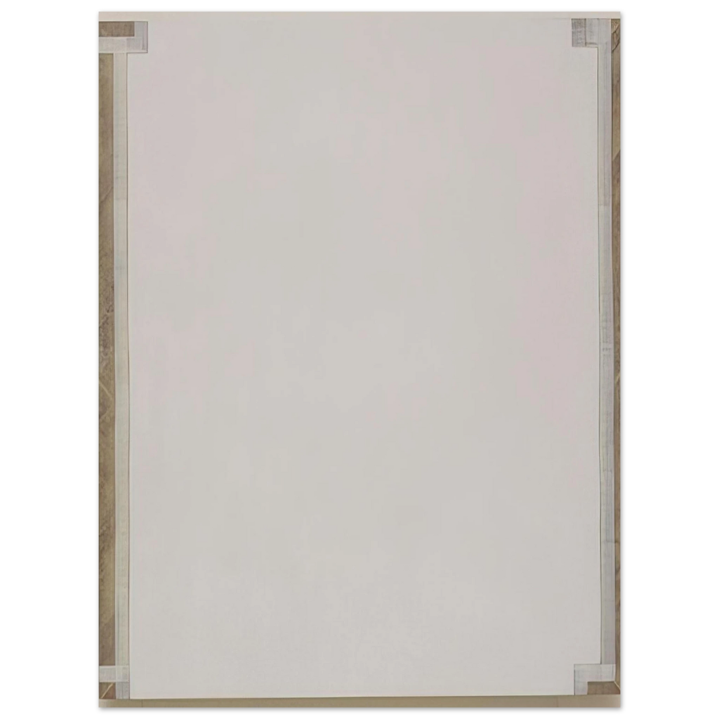 Robert Ryman - Record  75x100 cm / 30x40inches Fine Art Poster