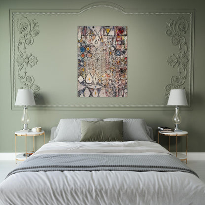 White Gothic #3 - 1957 - Richard Pousette-Dart Brushed Aluminum Print - 70x100 cm / 28x40 inches | Richard Pousette-Dart Aluminum Print | Richard Pousette-Dart Prints