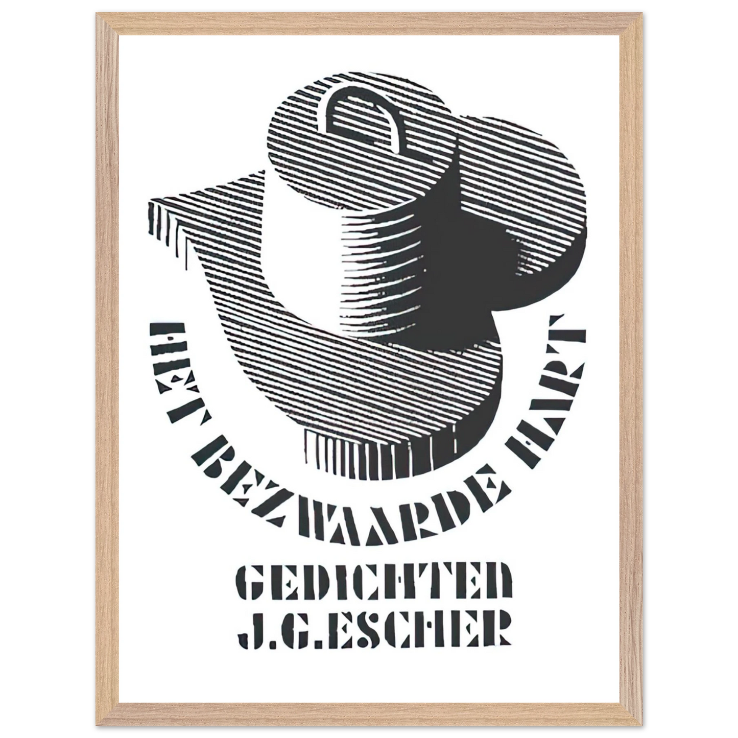 MC Escher - ESCHER (26) Wall Art - 60x80 cm / 24x32 inches - Fine Art Poster-canvas - -