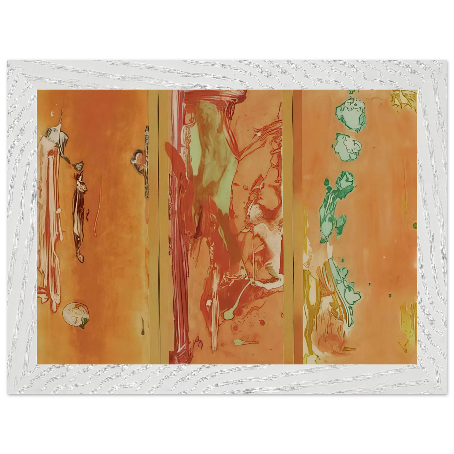 Helen Frankenthaler - Gateway - 1988 Wall art - A3 (29.7 x 42  cm) - Fine Art Poster-canvas - -