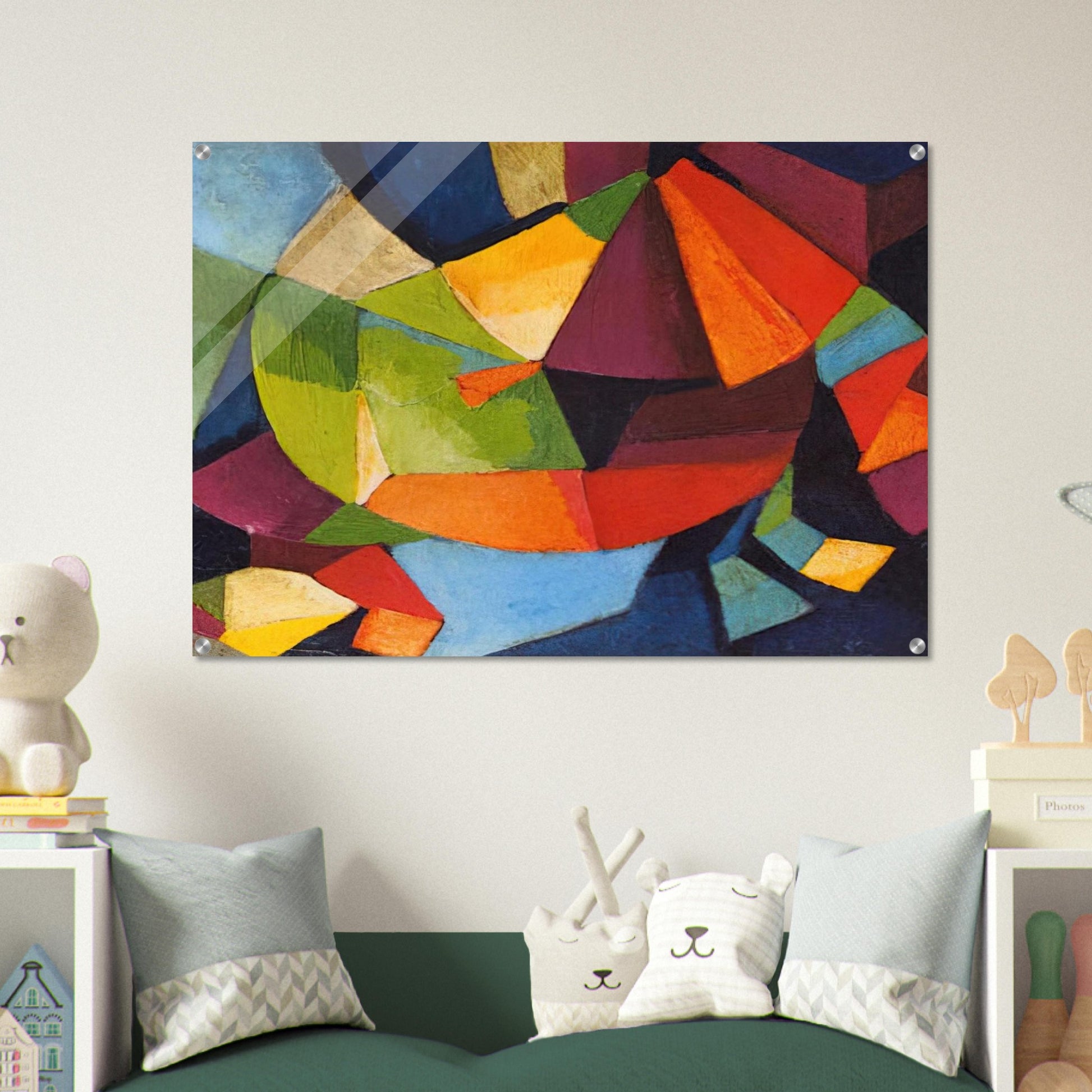Synchromy - 1916 - Morgan Russell Acrylic Print - 70x100 cm / 28x40″ inches