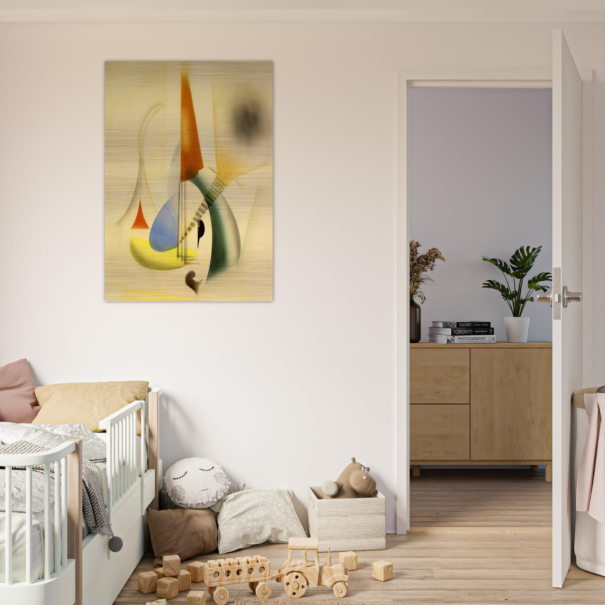 JAZZ - Man Ray Brushed Aluminum Print - 70x100 cm / 28x40 inches | Man Ray Aluminum Print | Man Ray Prints