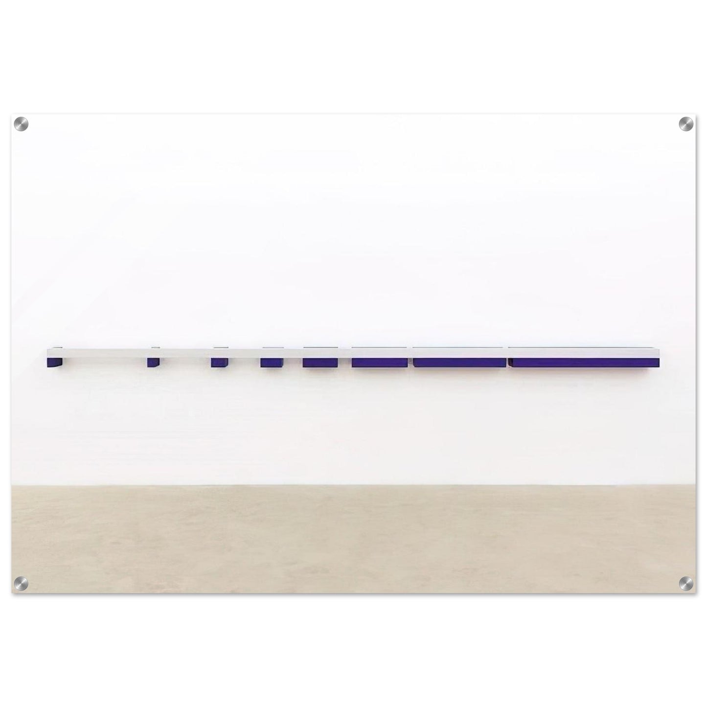 Untitled - 1970 - Donald Judd Acrylic Print - 70x100 cm / 28x40″ inches | Donald Judd Wall Art | Donald Judd Prints