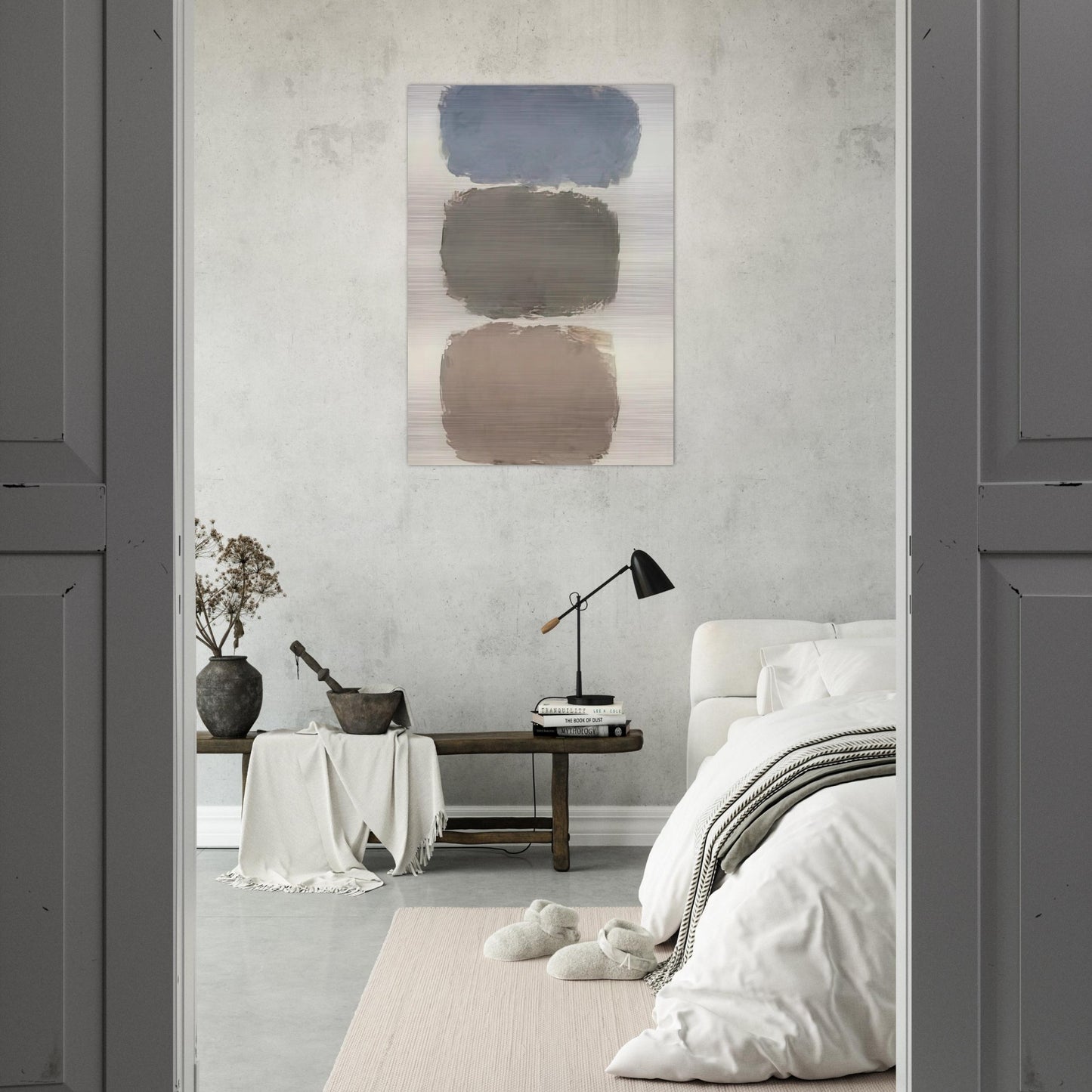 Untitled - 1962 - Ray Parker Brushed Aluminum Print - 70x100 cm / 28x40 inches | Ray Parker Aluminum Print | Ray Parker Prints