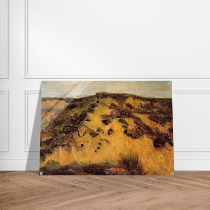 Dunes - Vincent van Gogh Acrylic Print - 70x100 cm / 28x40″ inches | Vincent van Gogh Wall Art | Vincent van Gogh Prints