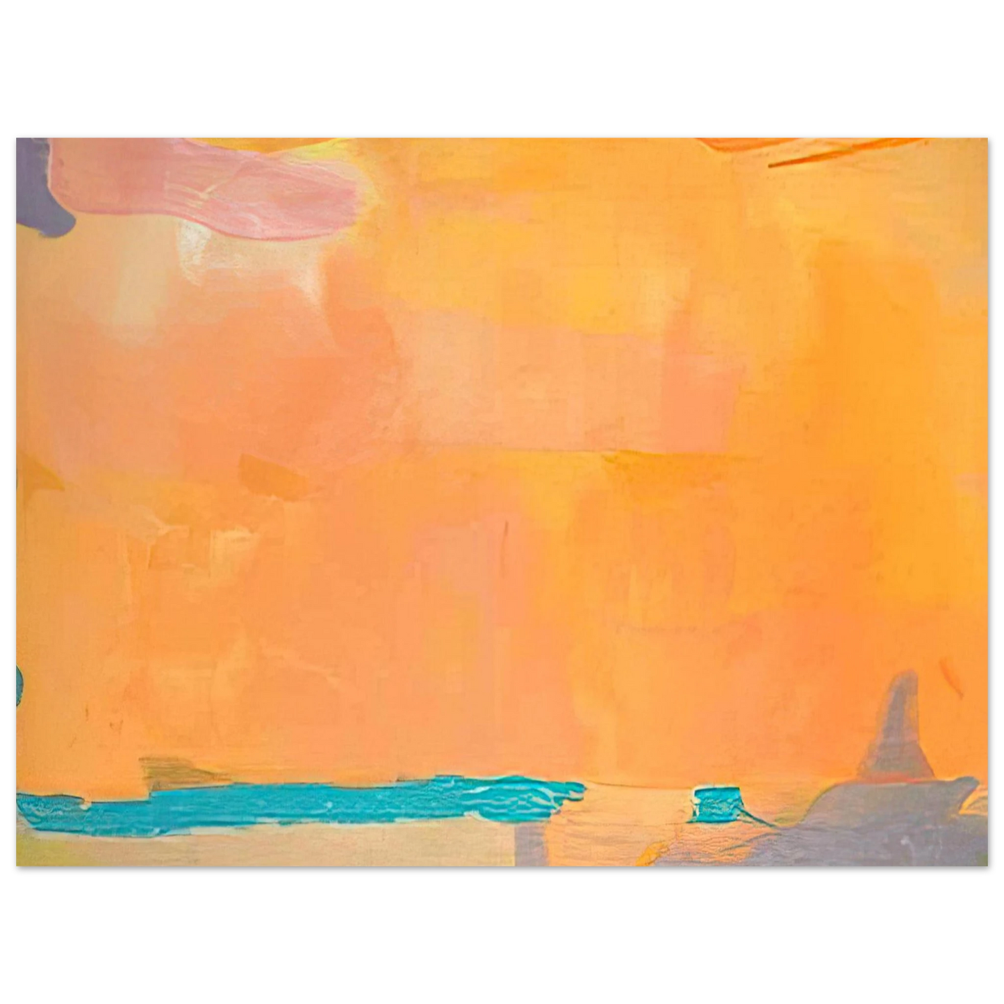 Helen Frankenthaler - Royal Fireworks - 1975 Wall art - 30x40 cm / 12x16 inches - Fine Art Poster-canvas - -