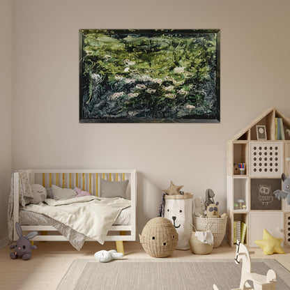 Acquatico - Art Informel - Mario Schifano Art Prints - 100x150 cm / 40x60″ inches | Mario Schifano Poster | Mario Schifano Prints