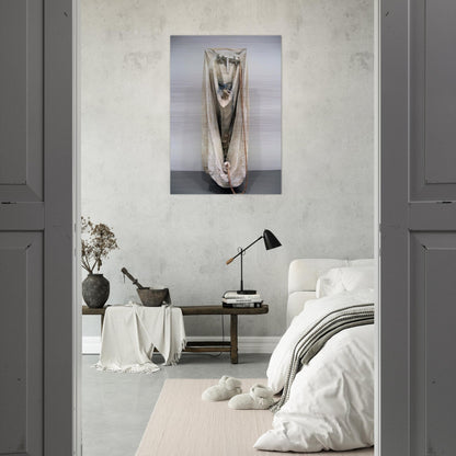 SOFT BATHTUB MODEL GHOST VERSION 1966 - Claes Oldenburg Brushed Aluminum Print - 70x100 cm / 28x40 inches | Claes Oldenburg Aluminum Print | Claes Oldenburg Prints