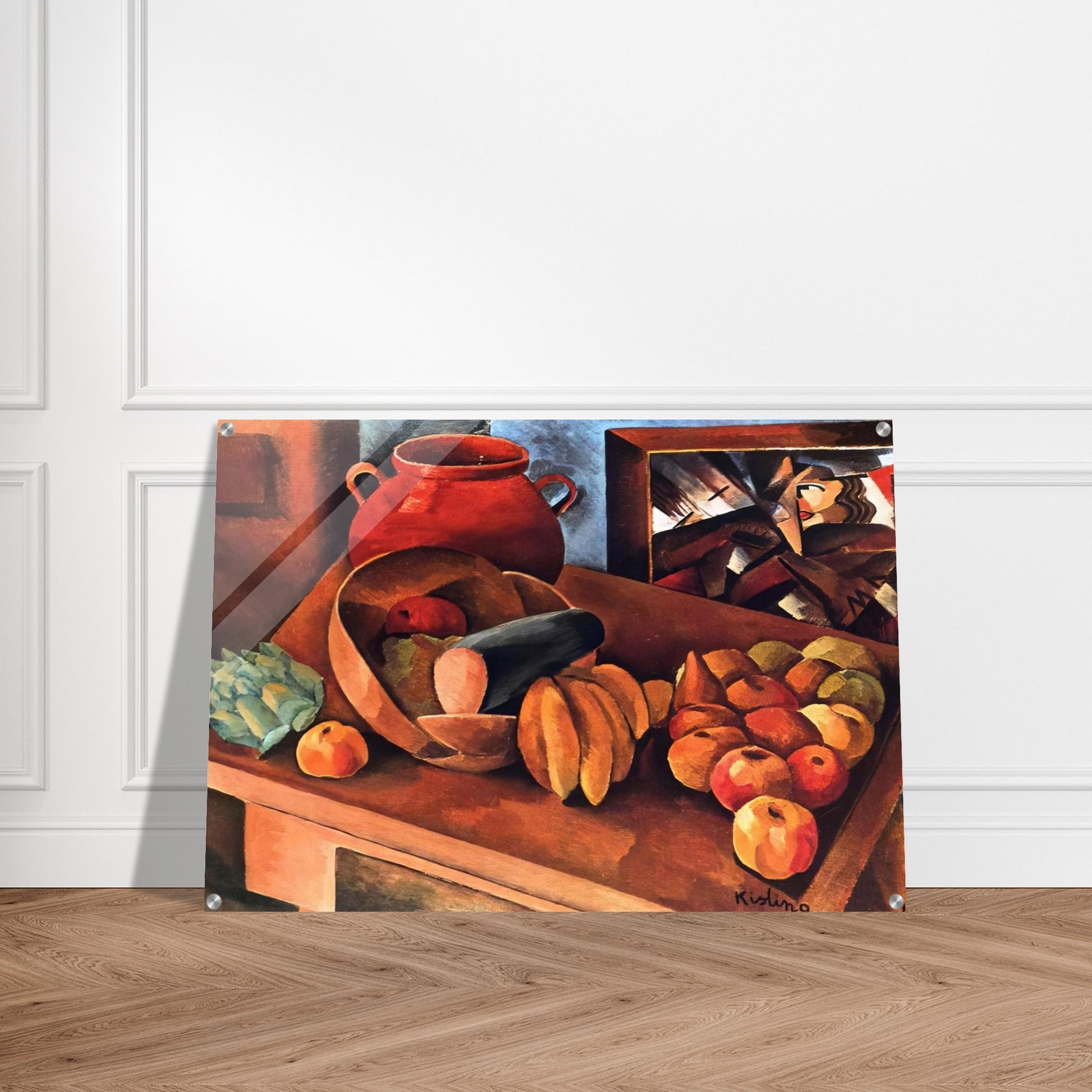 STILL LIFE WITH FRUIT 1913 - Moise Kisling Acrylic Print - 70x100 cm / 28x40″ inches