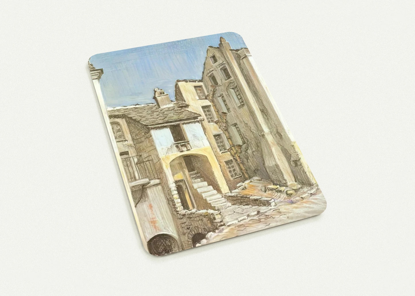 CORTE CORSICA By MC Escher Pack of 10 Post Cards | MC Escher Post Cards | A6 (10.5 x 14.8 cm) - 4.1 x 5.8 inches
